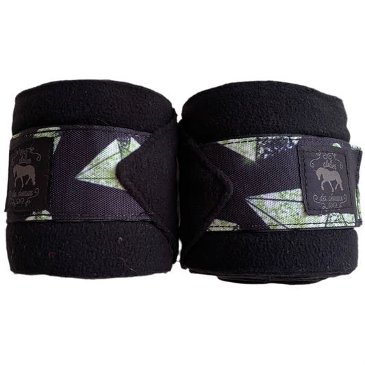 Fasce con diamanti verdi