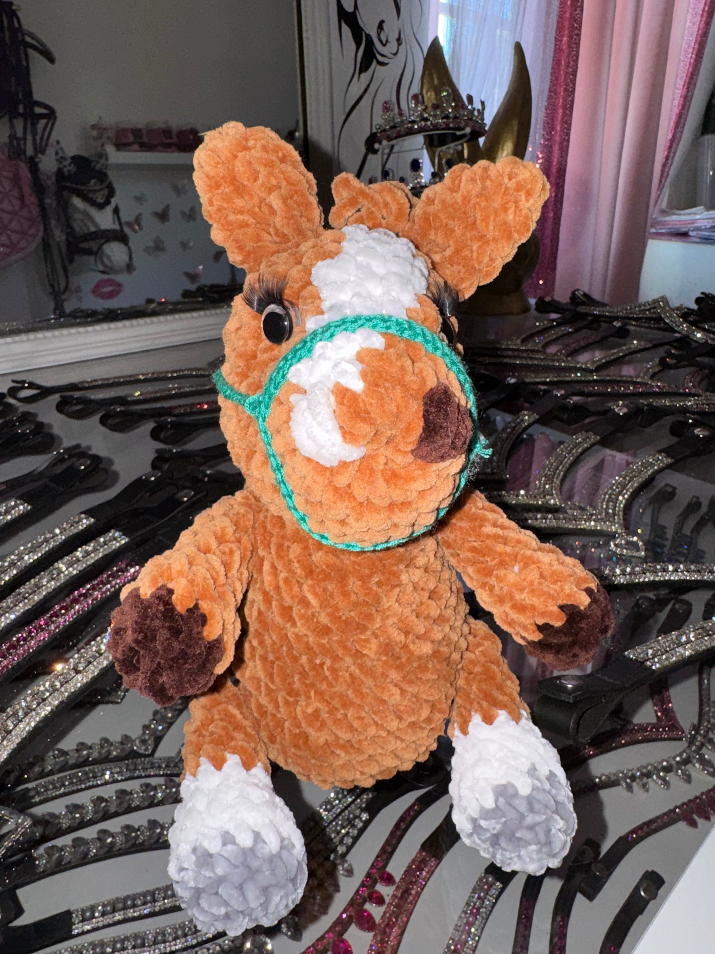 Personalized plush of your horse