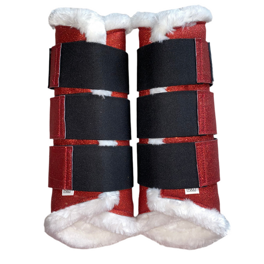 Stinchiere rosse glitter