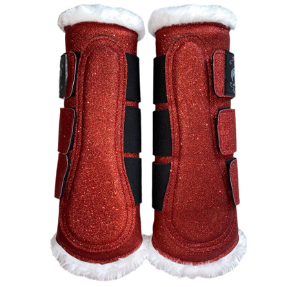 Stinchiere rosse glitter