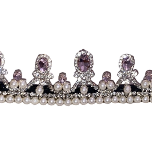 Frontalino Corona rosa chiaro