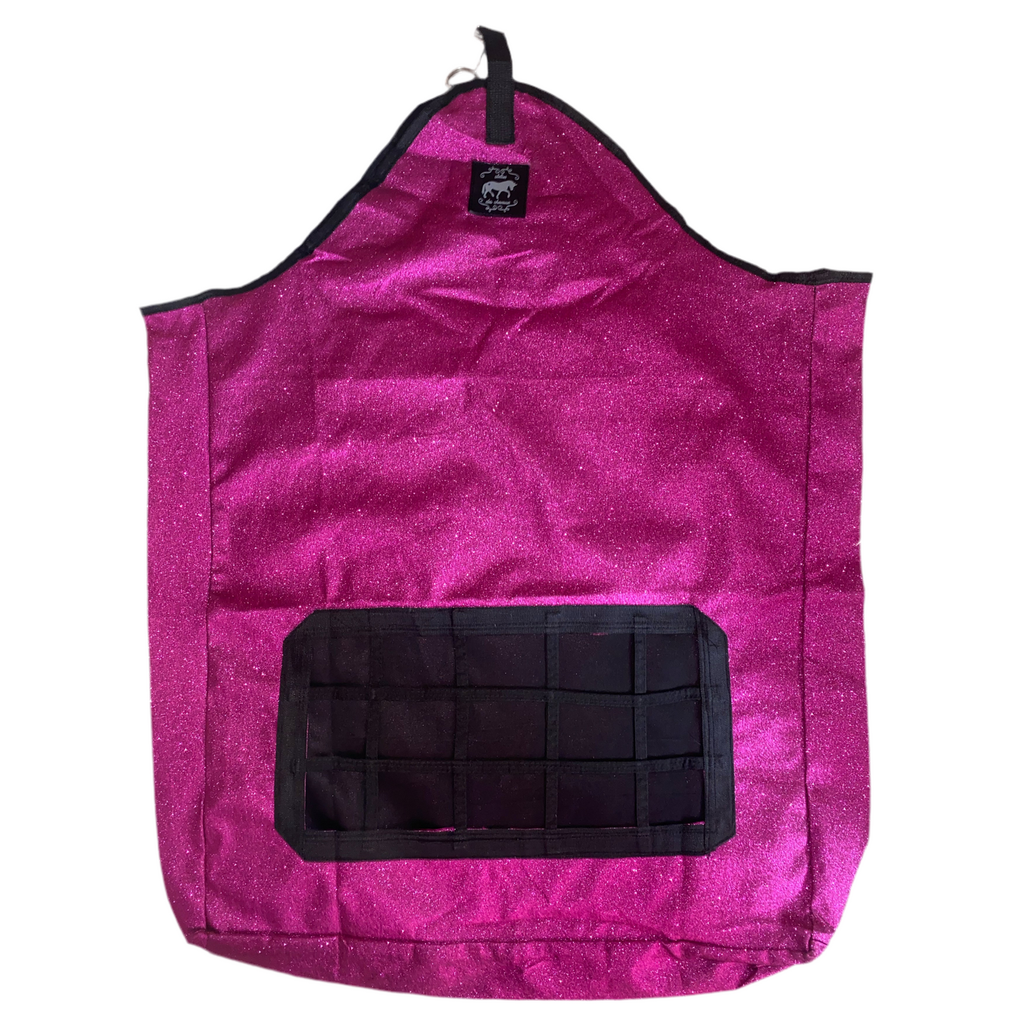 Porta fieno fucsia glitter 🩷🦄🌾