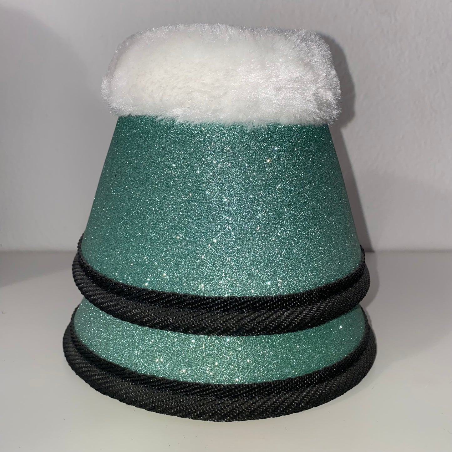 Paraglomi verde acqua glitter