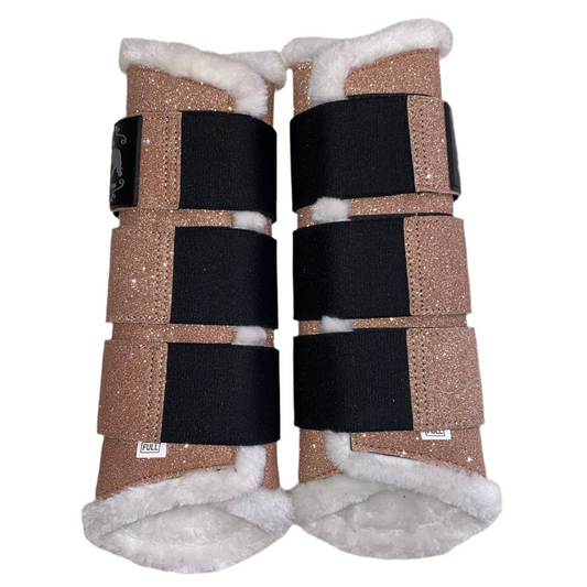 Stinchiere Rose Gold glitter