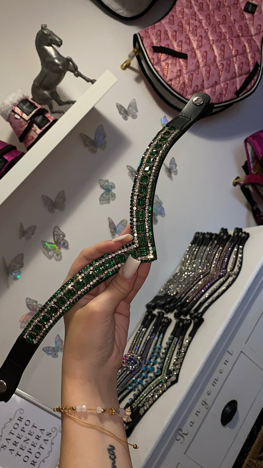 Browband Blush Diamond - Green