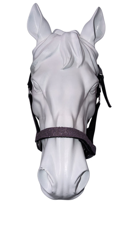 Halter purple glitter