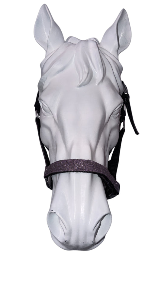 Halter purple glitter