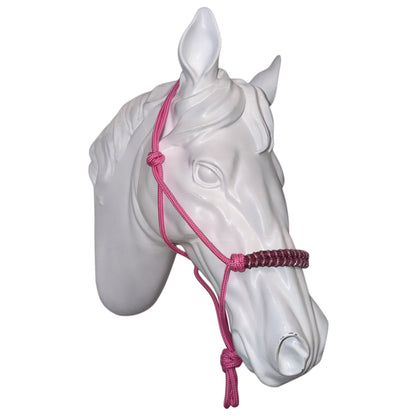 Rope halter pink glamour