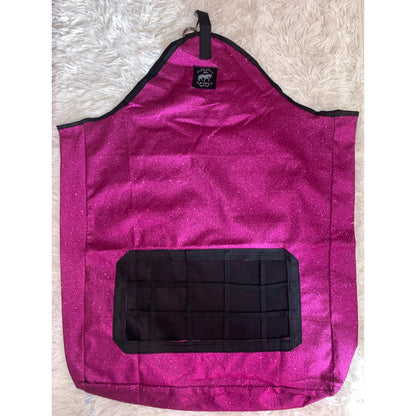 Porta fieno fucsia glitter 🩷🦄🌾