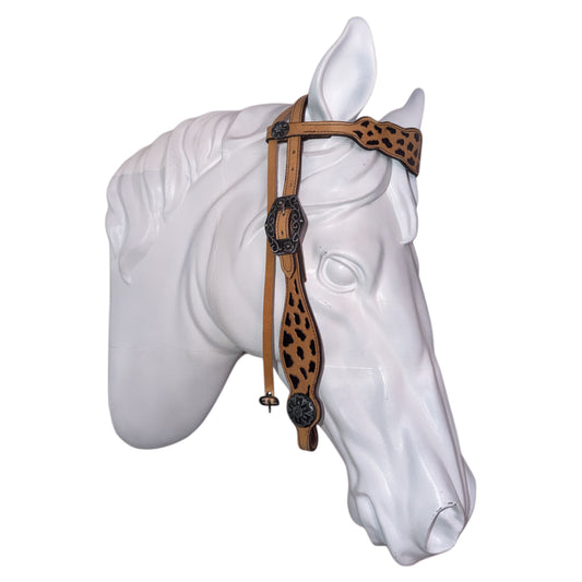 Western Leopard Headstall