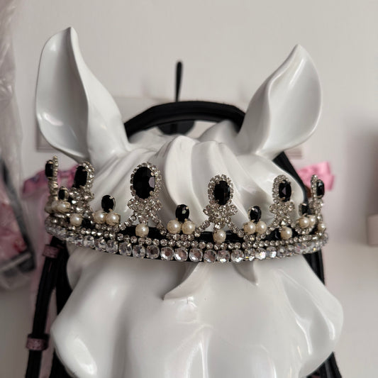 Browband crown black