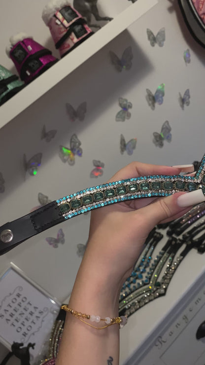 Frontalino Blush Diamond - Sky blue