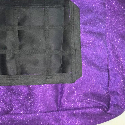 Porta fieno viola glitter 💜🦄🌾✨